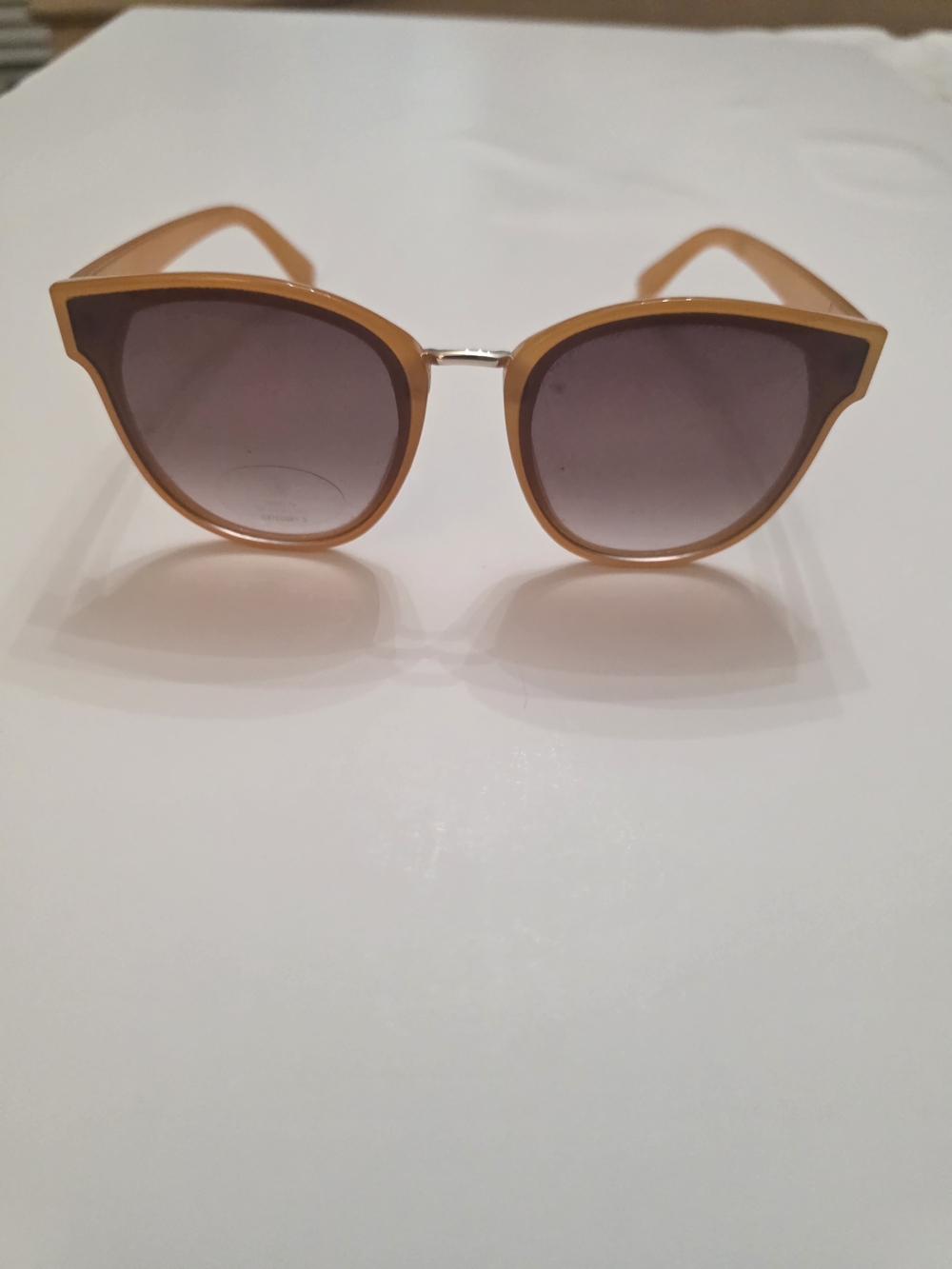 Aldo Peach Cat-Eye Sunglasses with Gradient Lenses